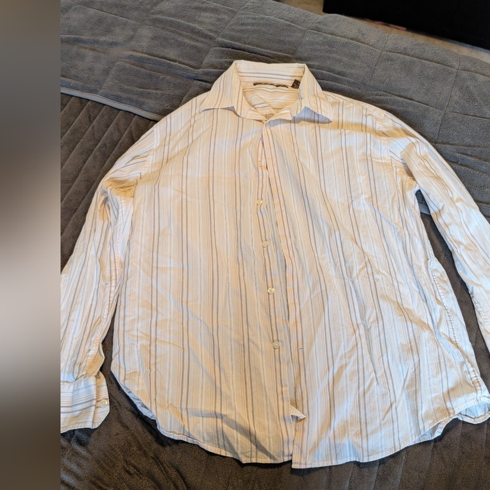 Perry Ellis Mens Button Down